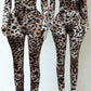 CHEETAH TWO PIECE PANTS SET